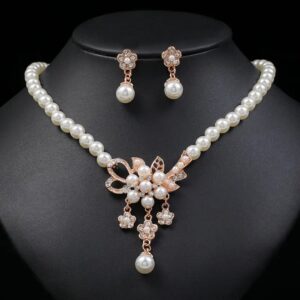 Pearl Necklace Set