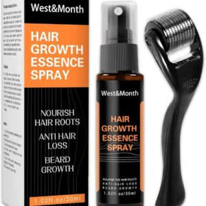 হেয়ার এসেন্স স্প্রে+ডার্মা রোলার